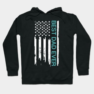 Best DaD Ever Flag Hoodie